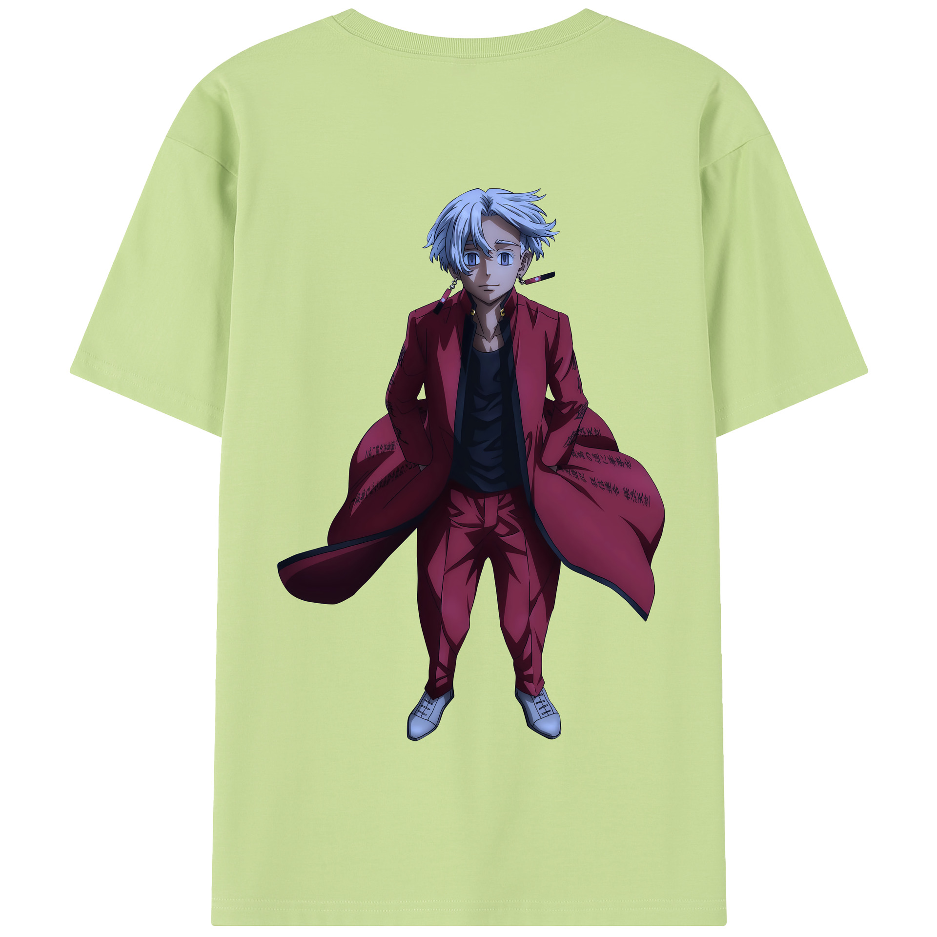 （画像用） 東京リベンジャーズ Tokyo Revengers 綿100％半袖Tシャツ（背面プリント）